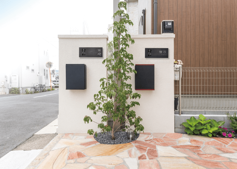 自然素材の温かみを感じられる空間。